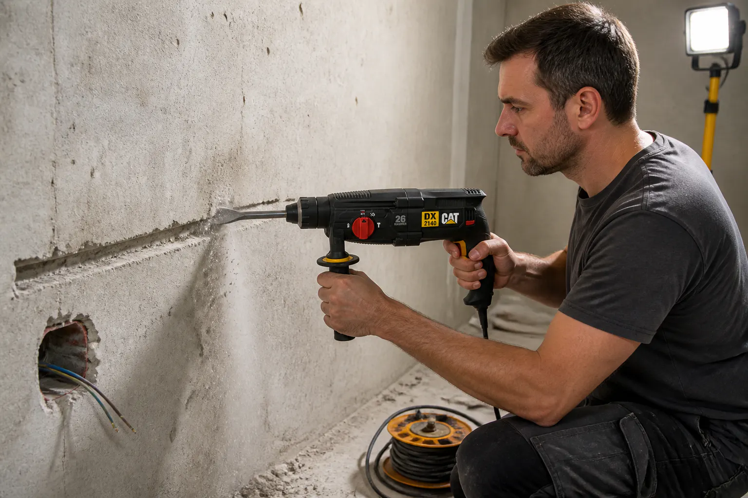 Chisel positioning