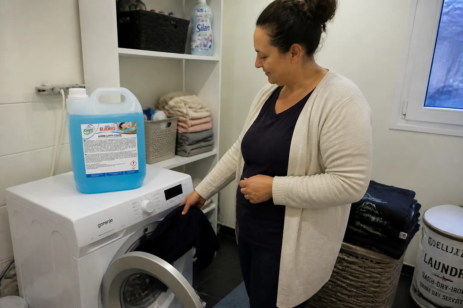 Zsófia K. laundry photo