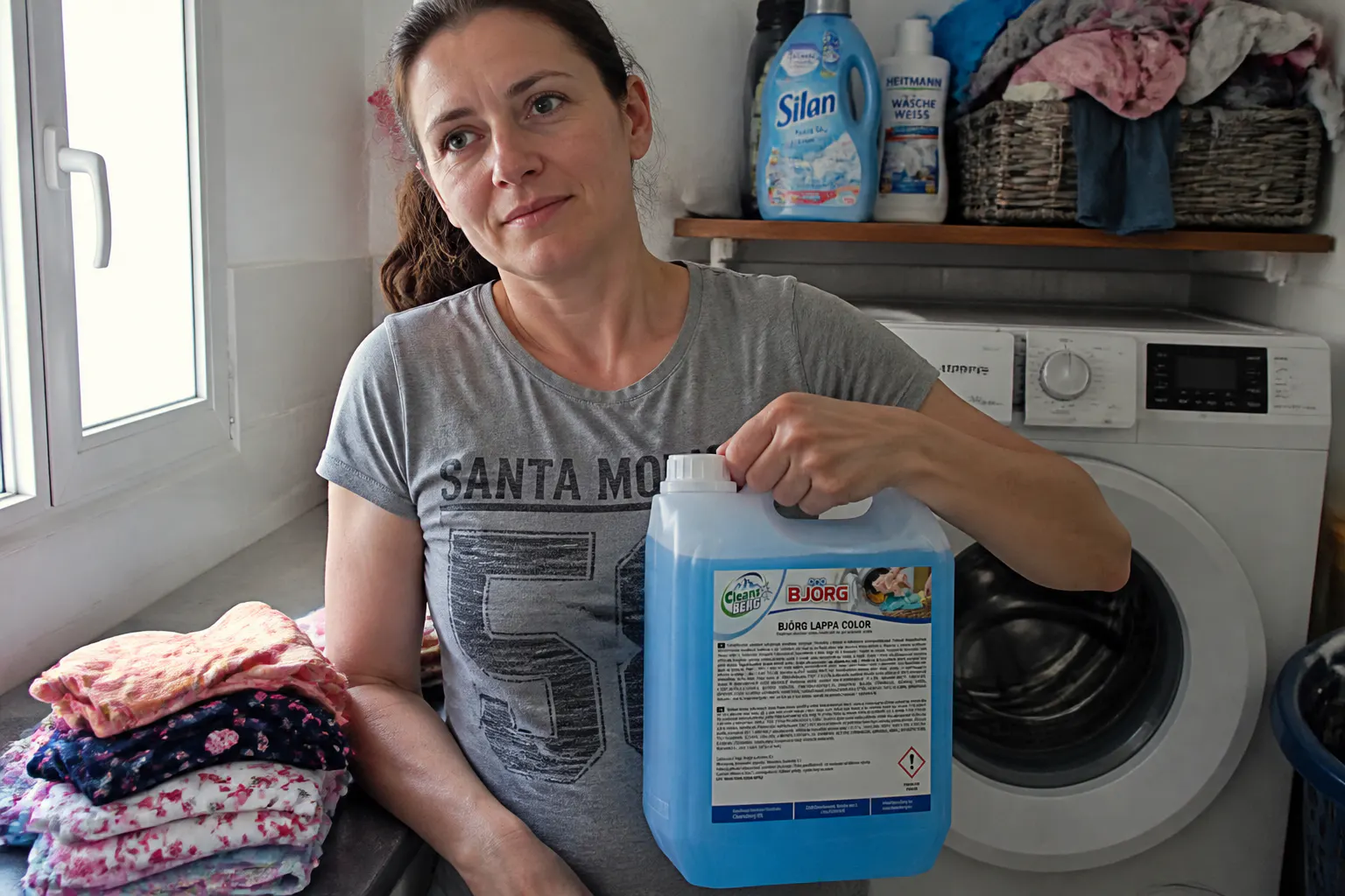 Erzsébet K. laundry photo