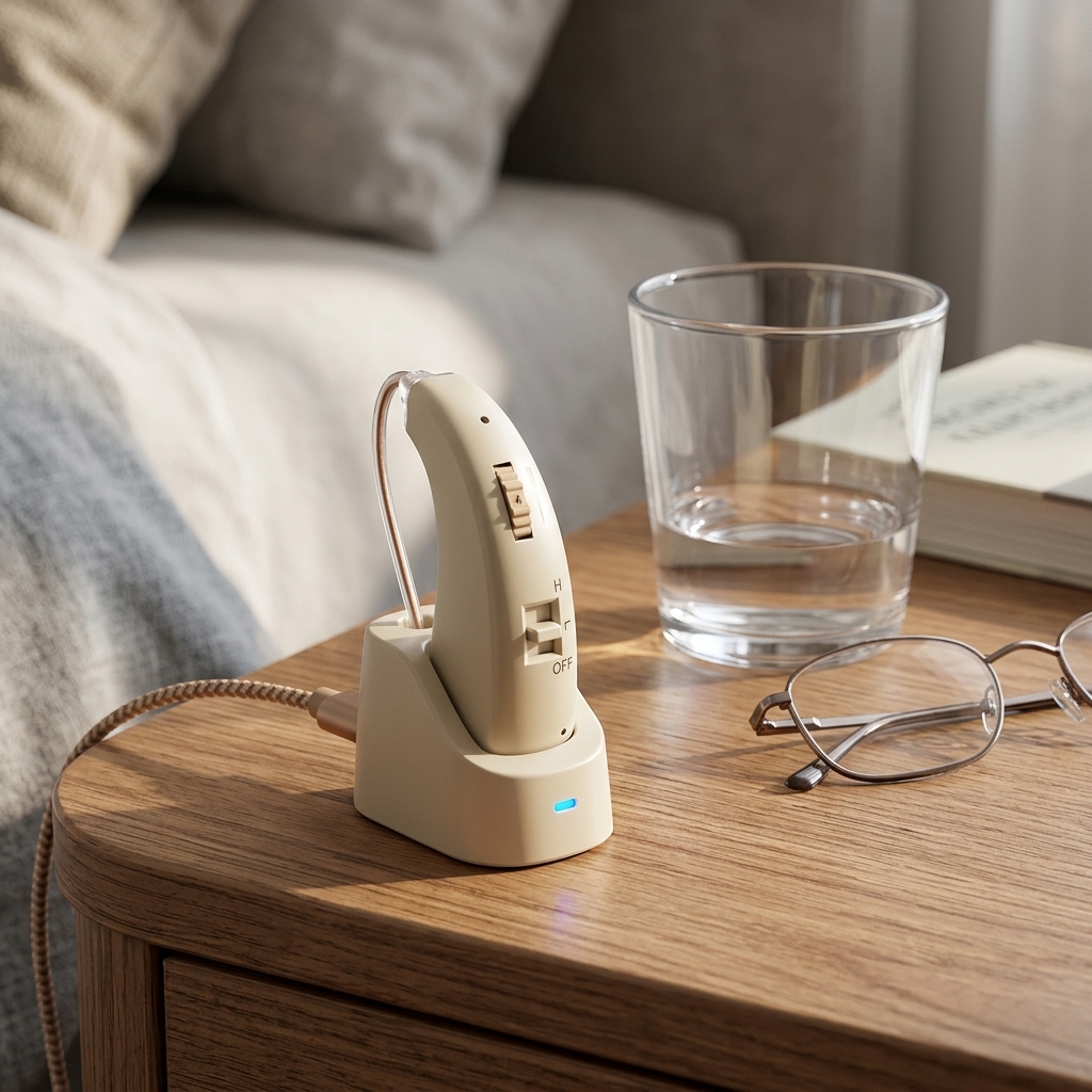 Rechargeable - no fiddly batteries