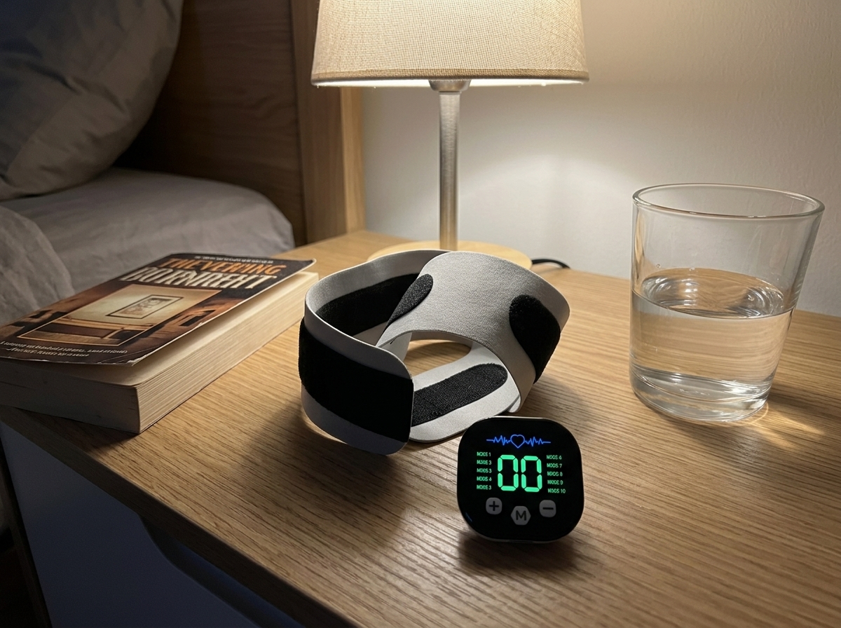 Customer photo of MultiMassager on desk