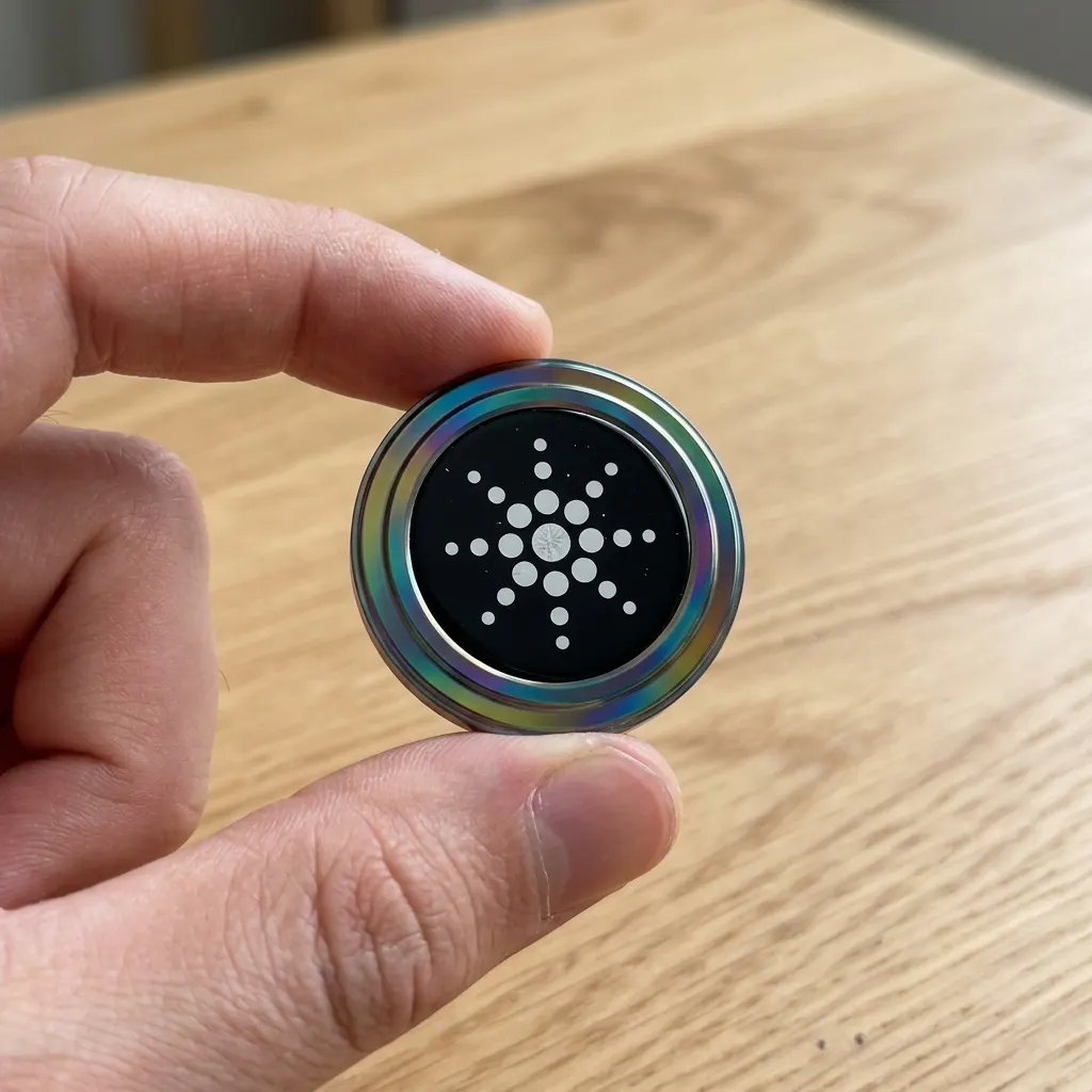 A real chip - not printed foil