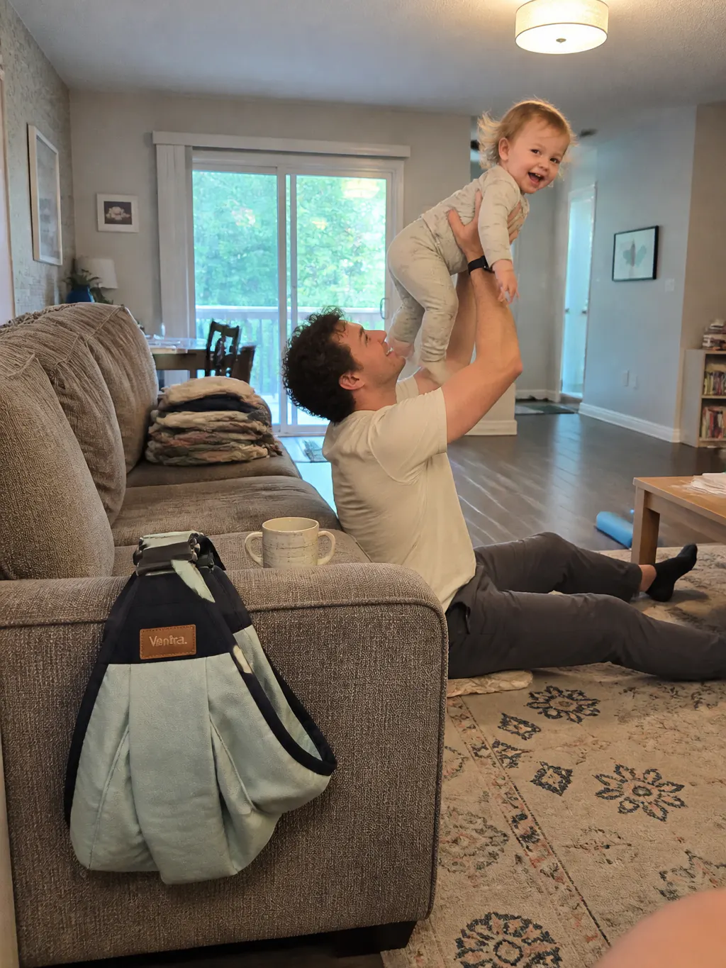 Customer photo - child in the sling