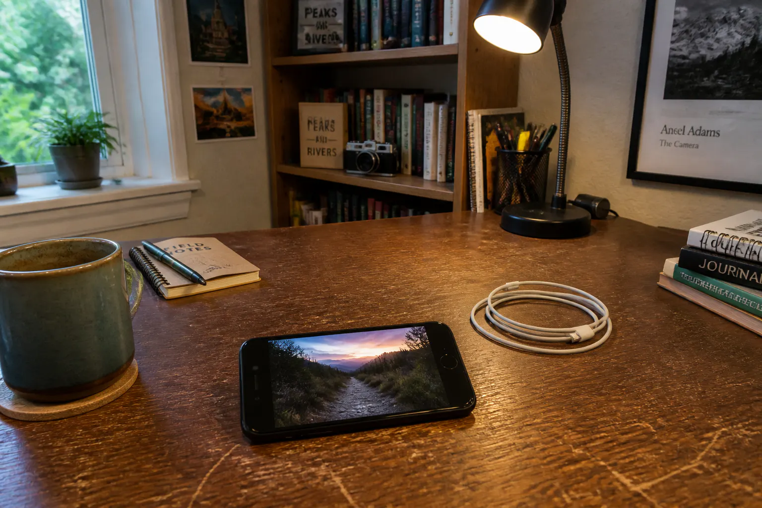 Traveler using real-time translation through the glasses