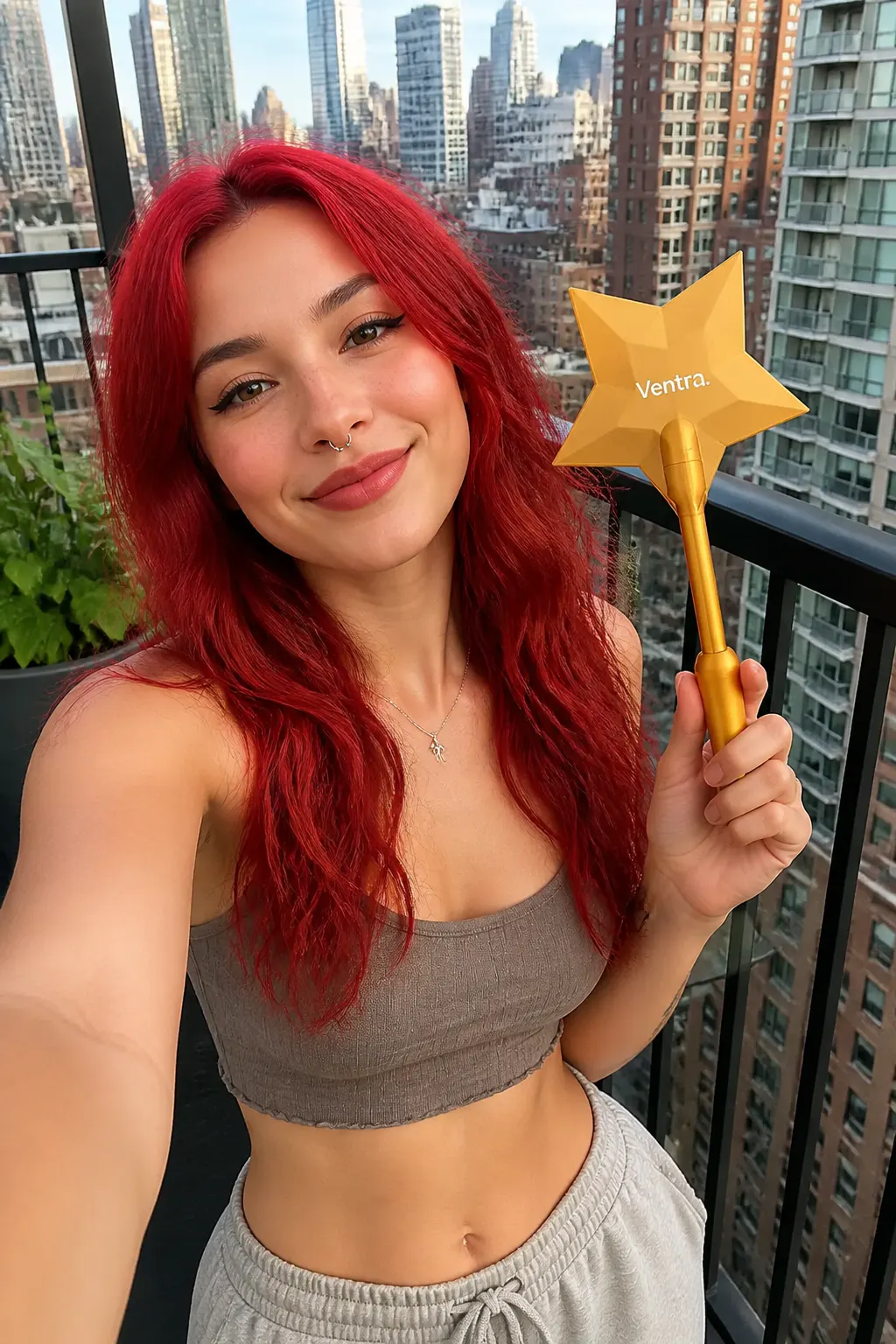Gold wand