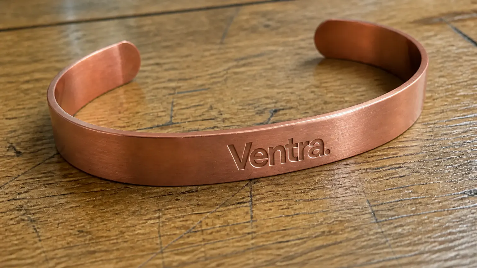 Matte pure copper - no magnets, no gimmick