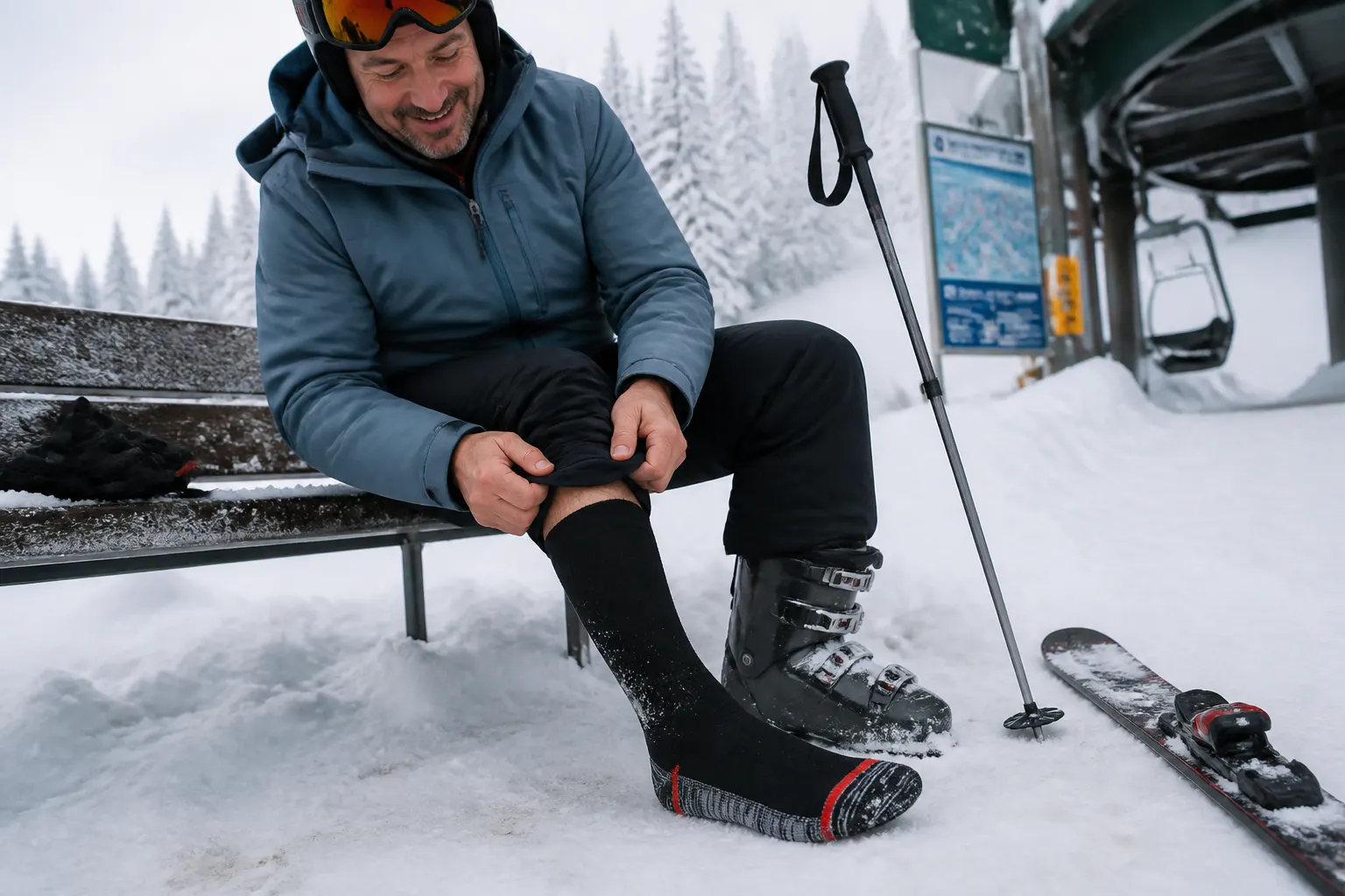 Snow and ski days