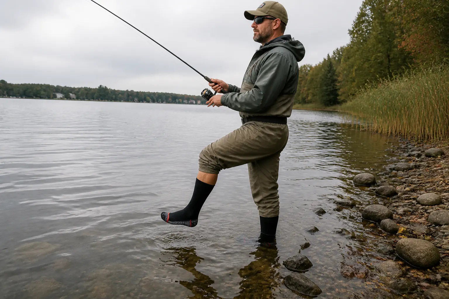 Fishing, kayaking, sailing