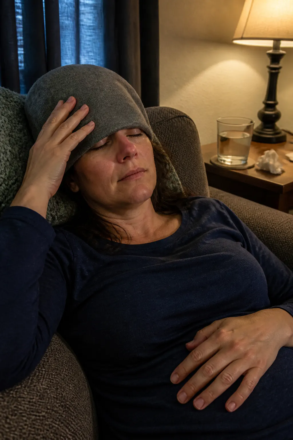 The moment a migraine starts