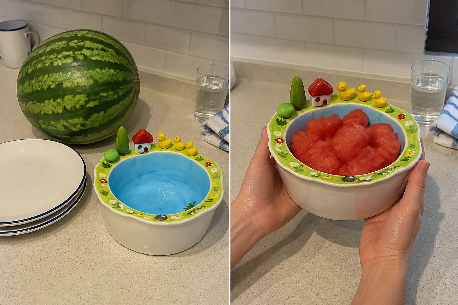 Ella W. - the bowl in their home