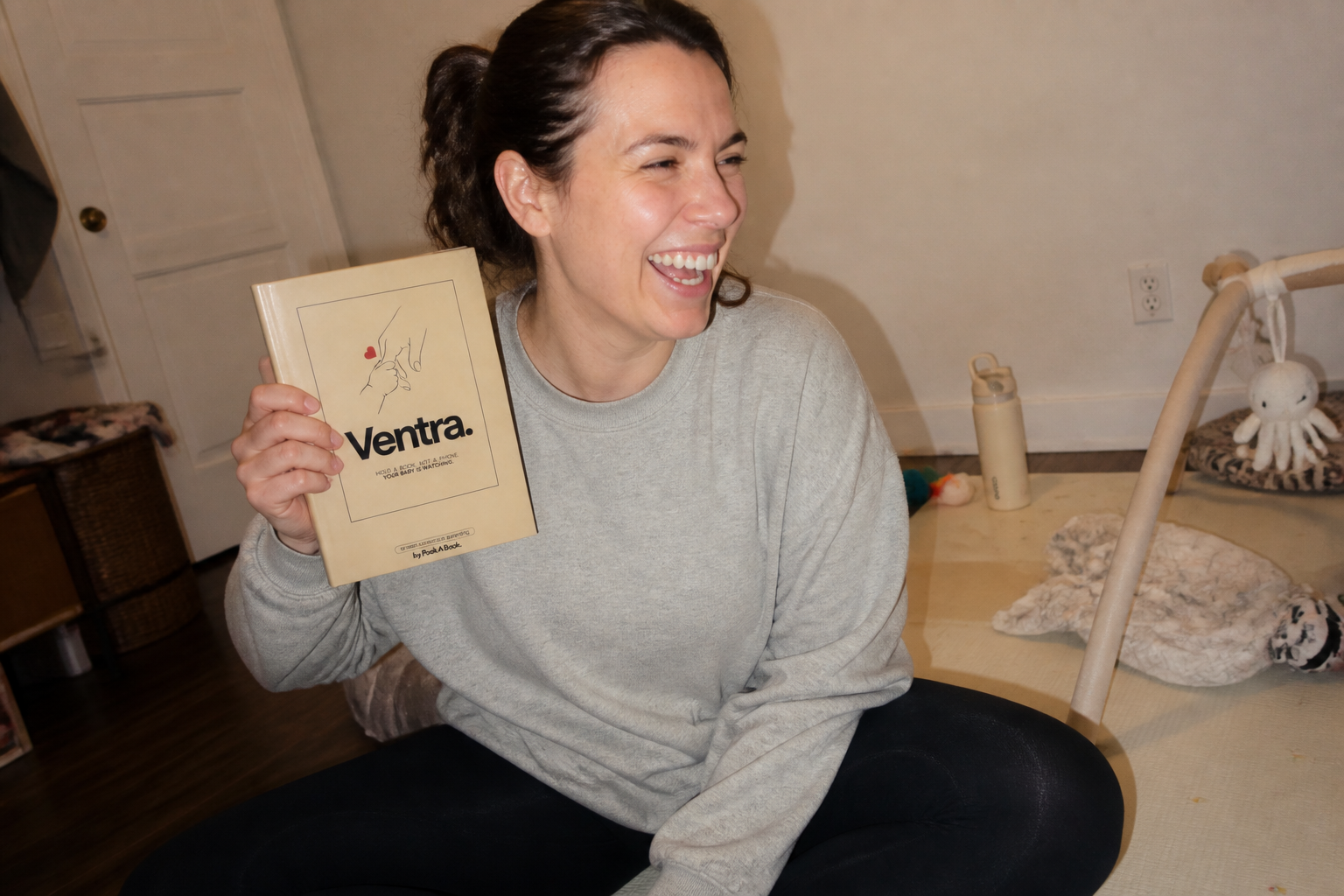 Mary T. using the book