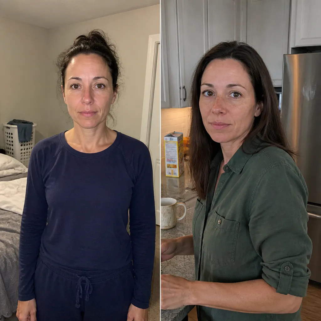 Before and after freckle application - Priya N.