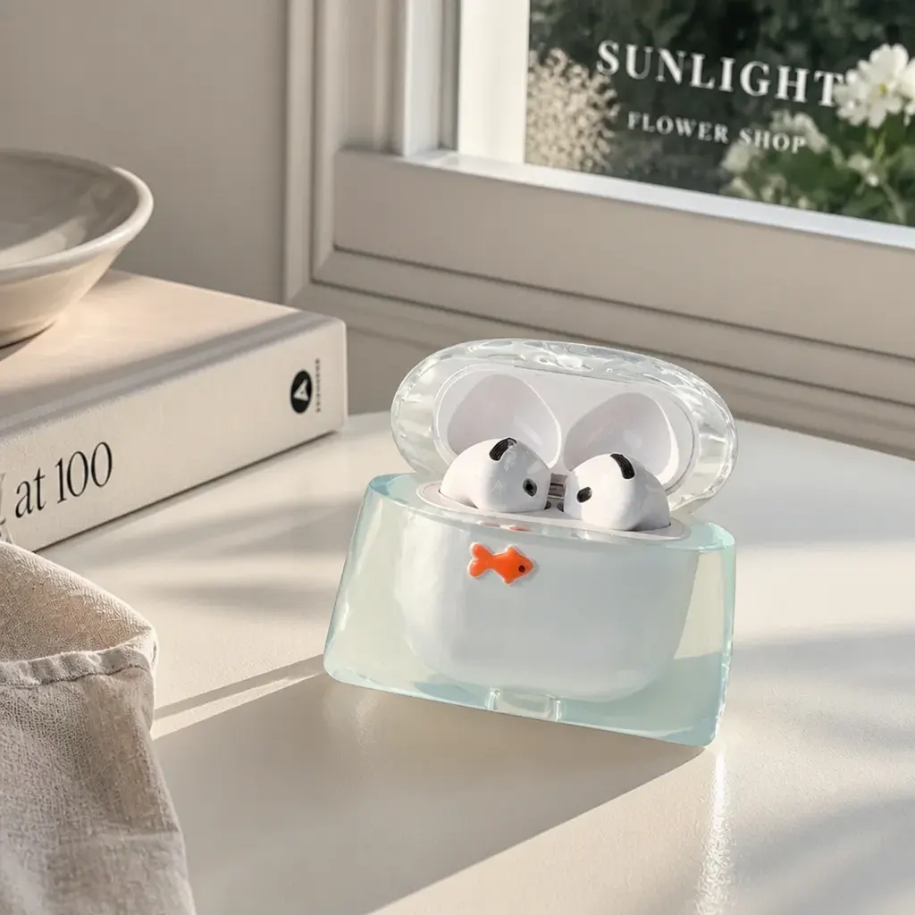 Crystal-clear silicone finish