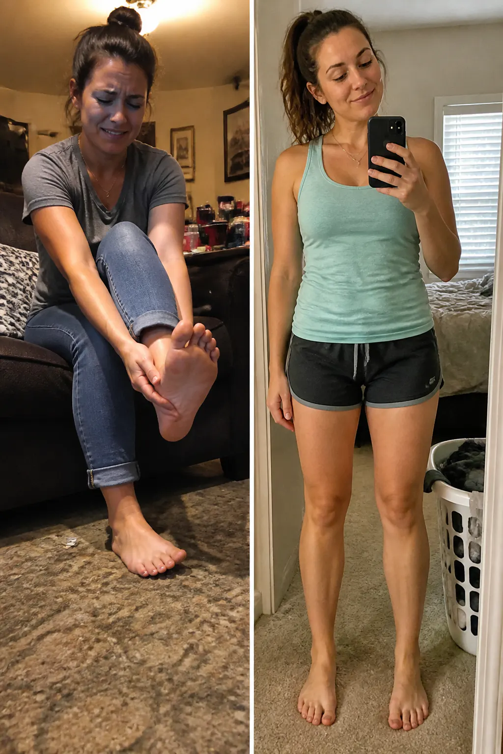 Before and after - Sarah L.