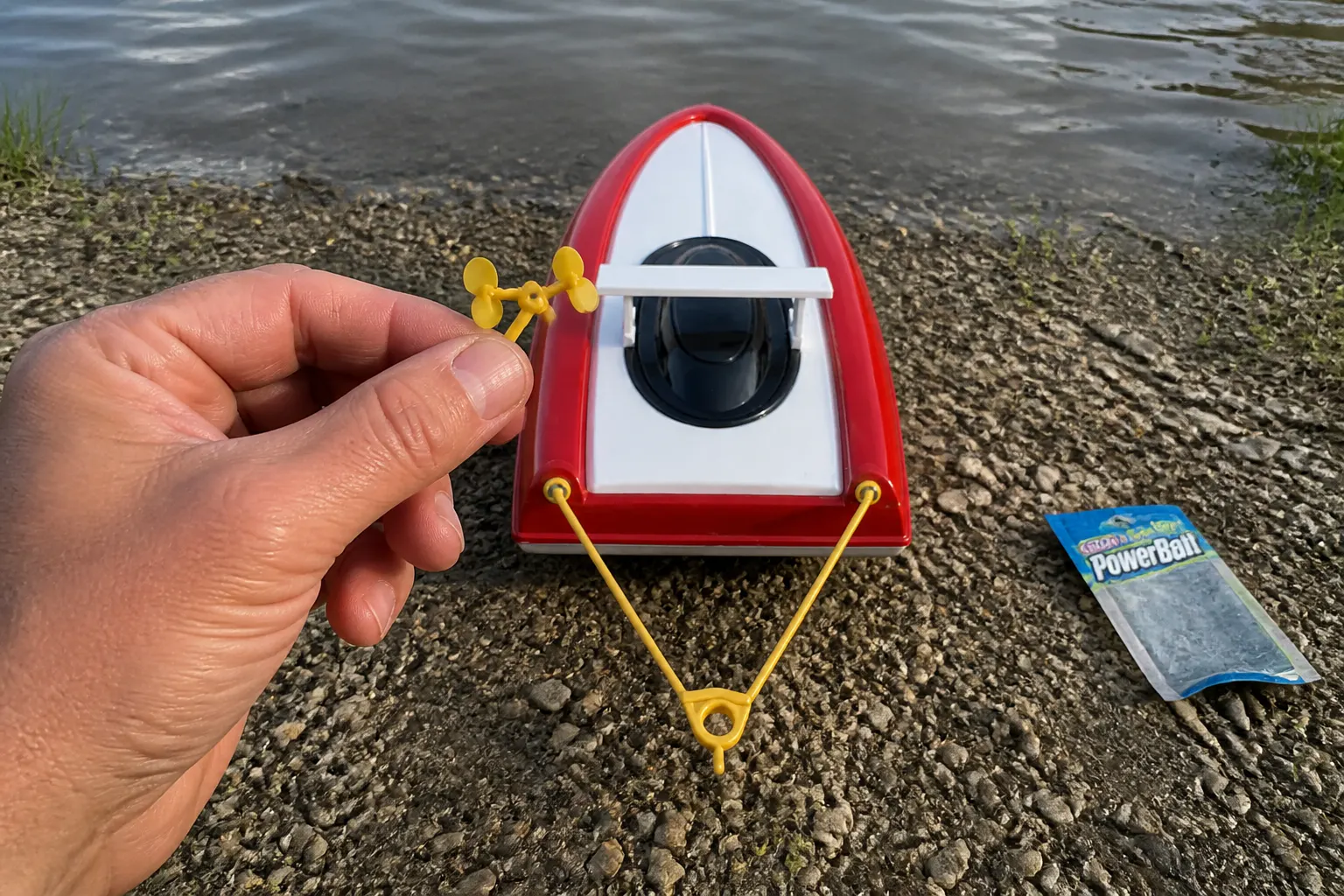 Included spare propellers
