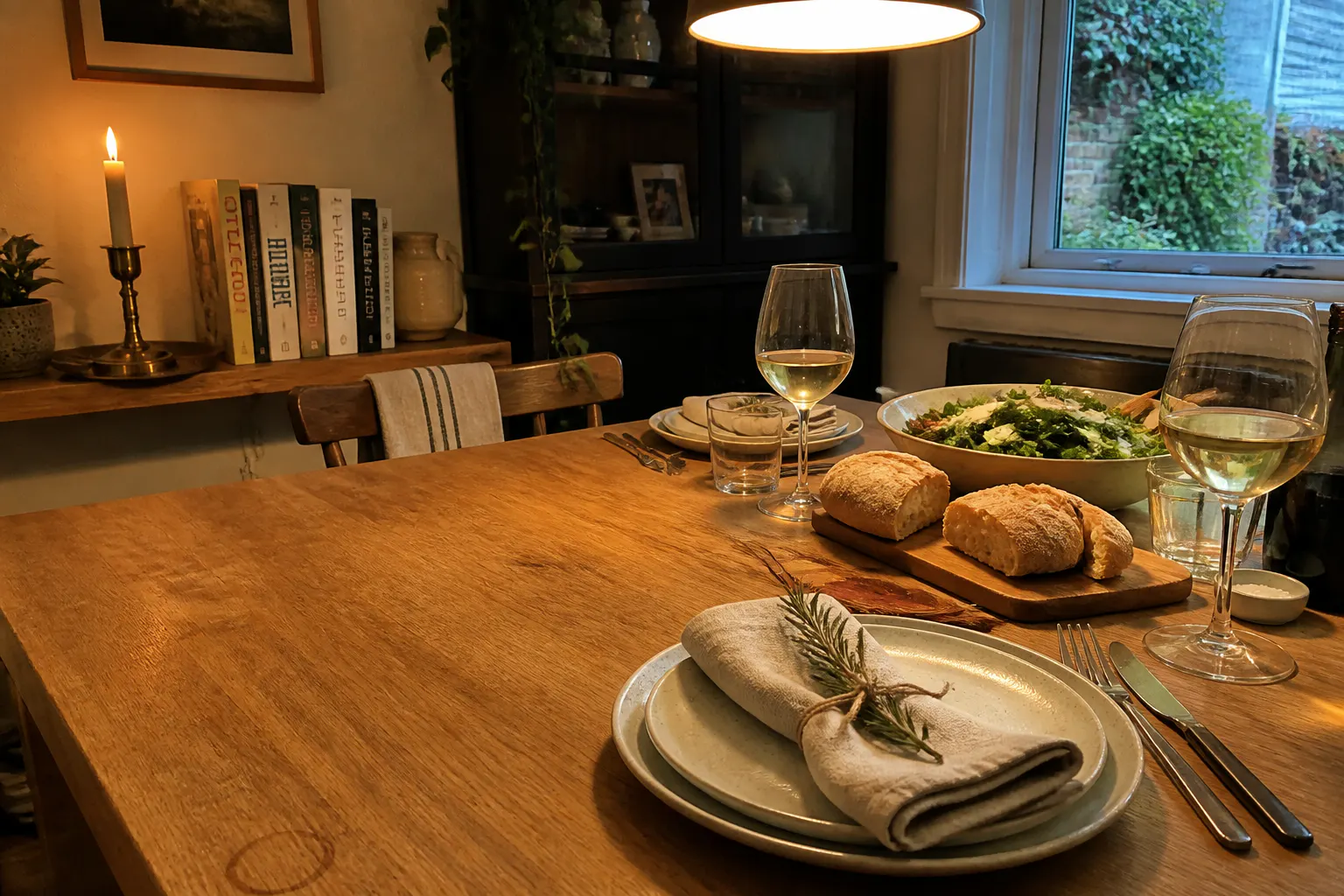 Ventra bottle presented as a foodie gift on a set table