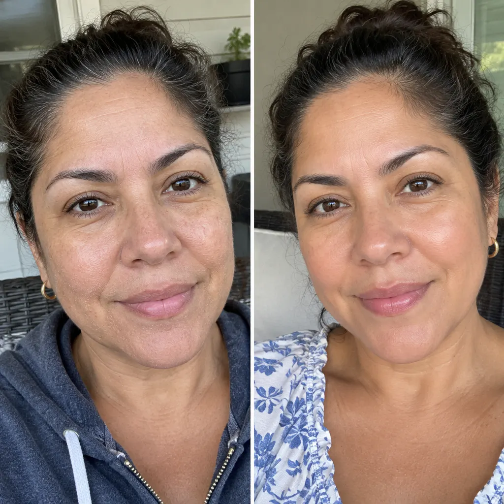 Before and after - Rachel B.