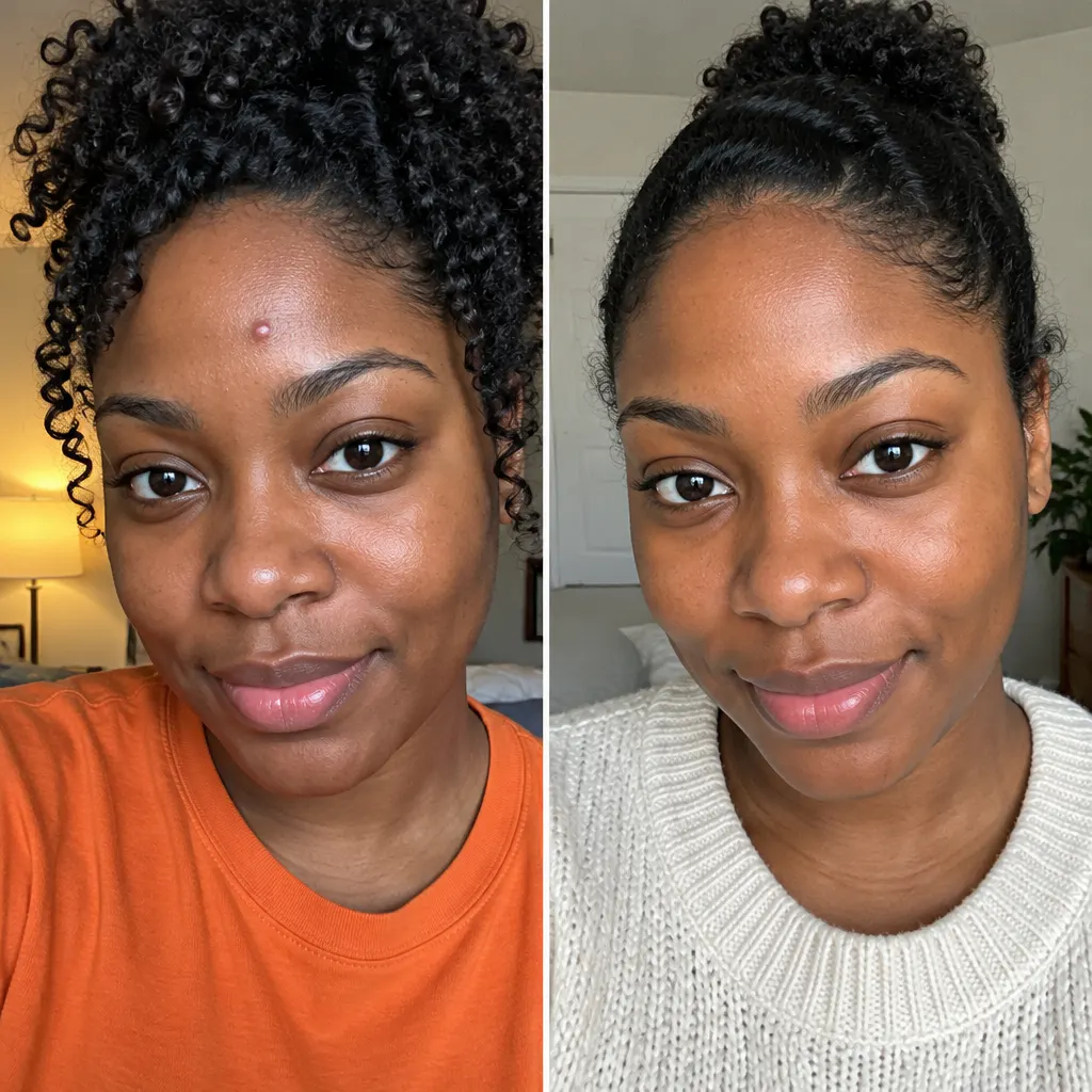 Before and after - Amara J.