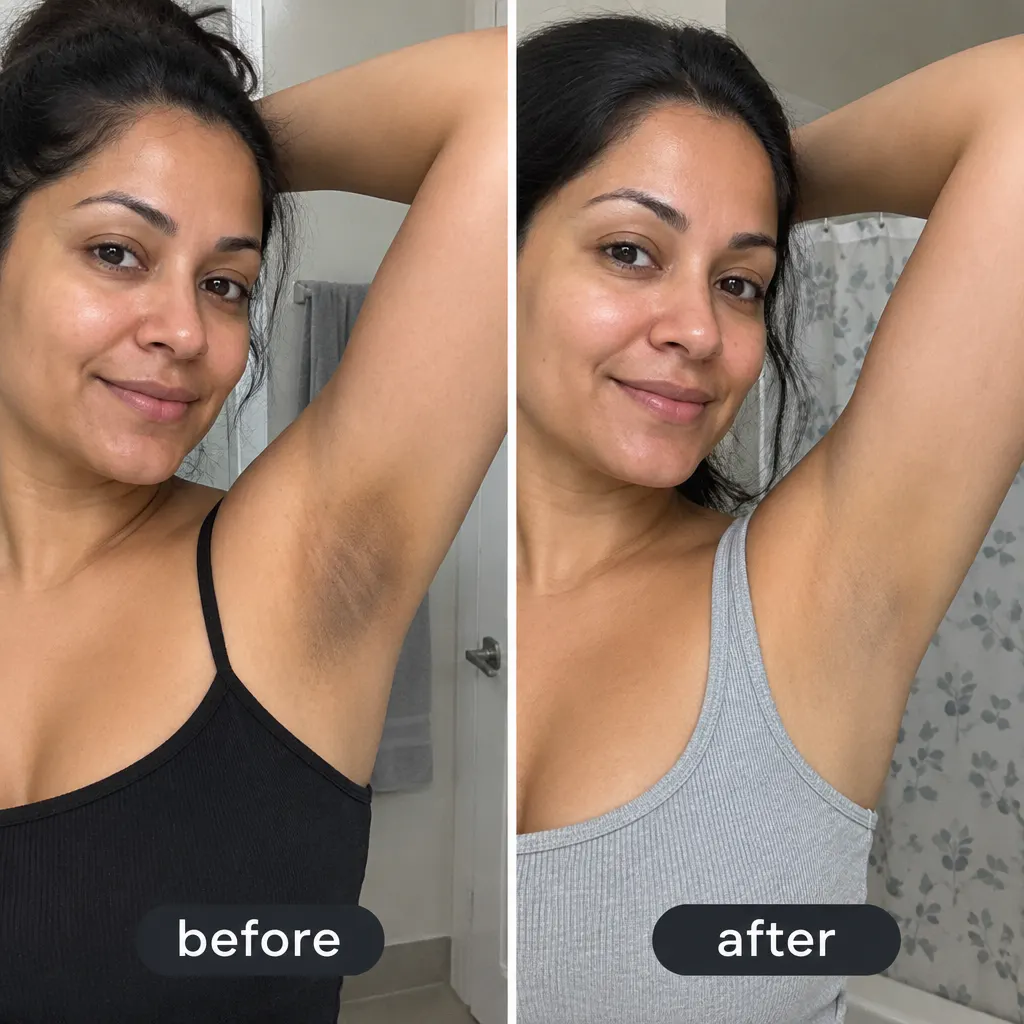 Before and after - Lena K., Knee