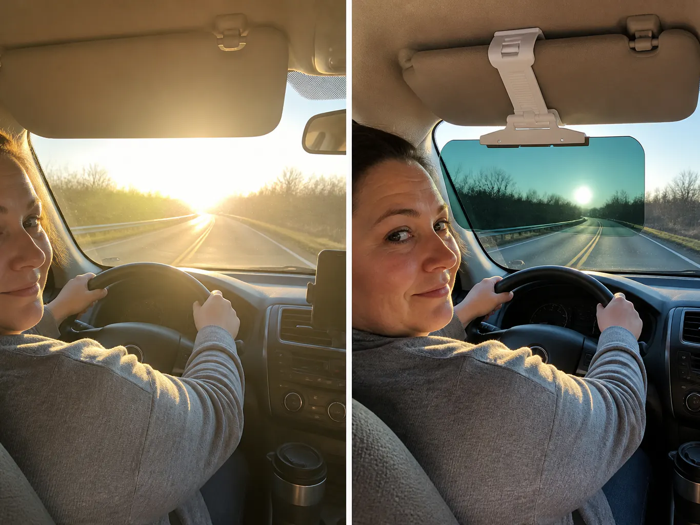 The dawn commute, fixed