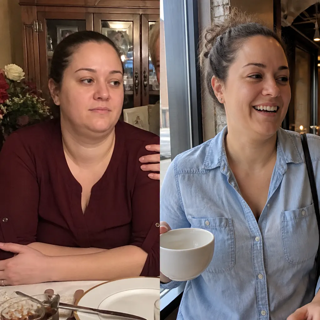 Before and after - Marisol T.