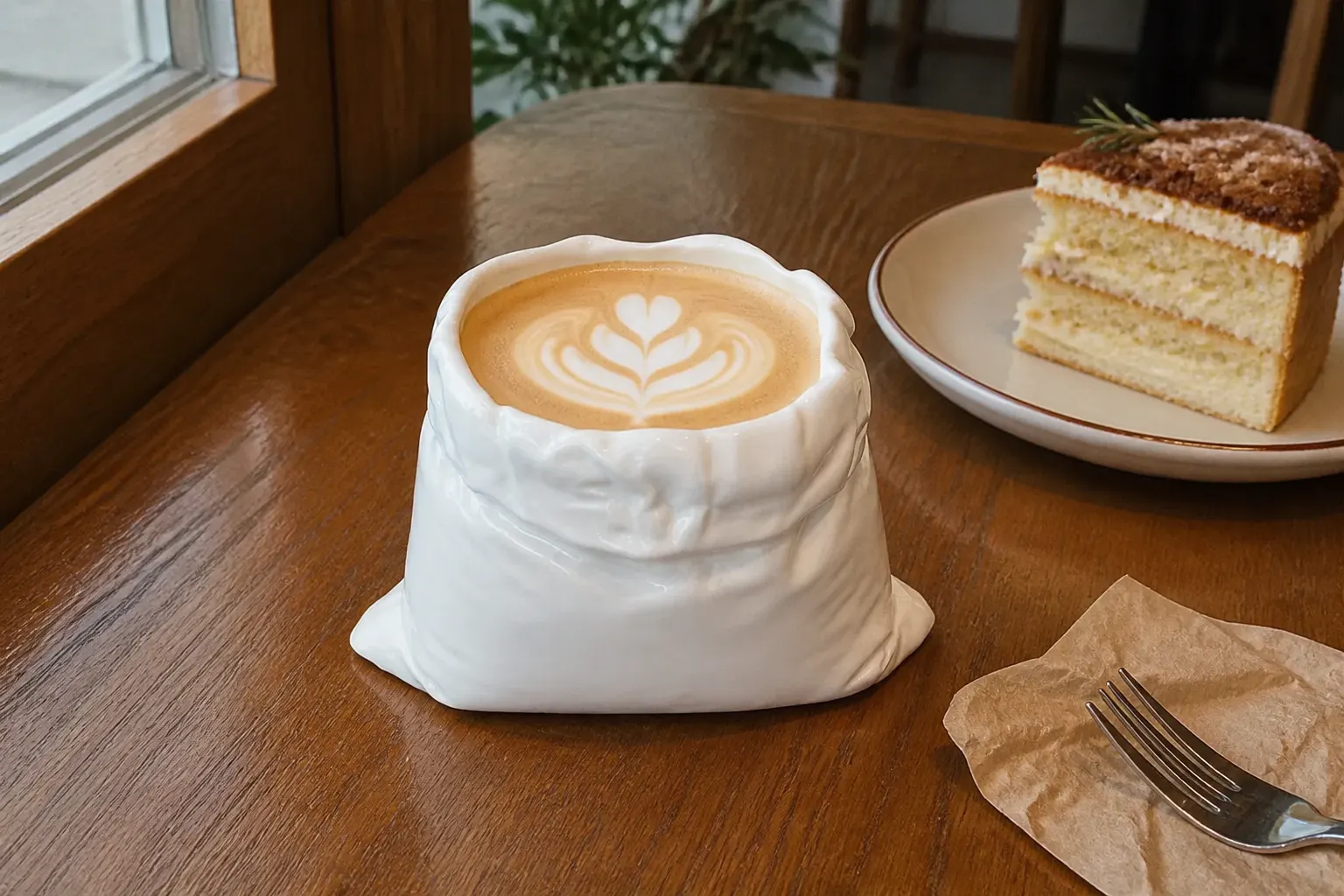 Holds your whole morning latte