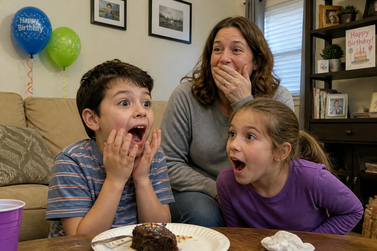 A jaw-drop reaction the moment the bill appears