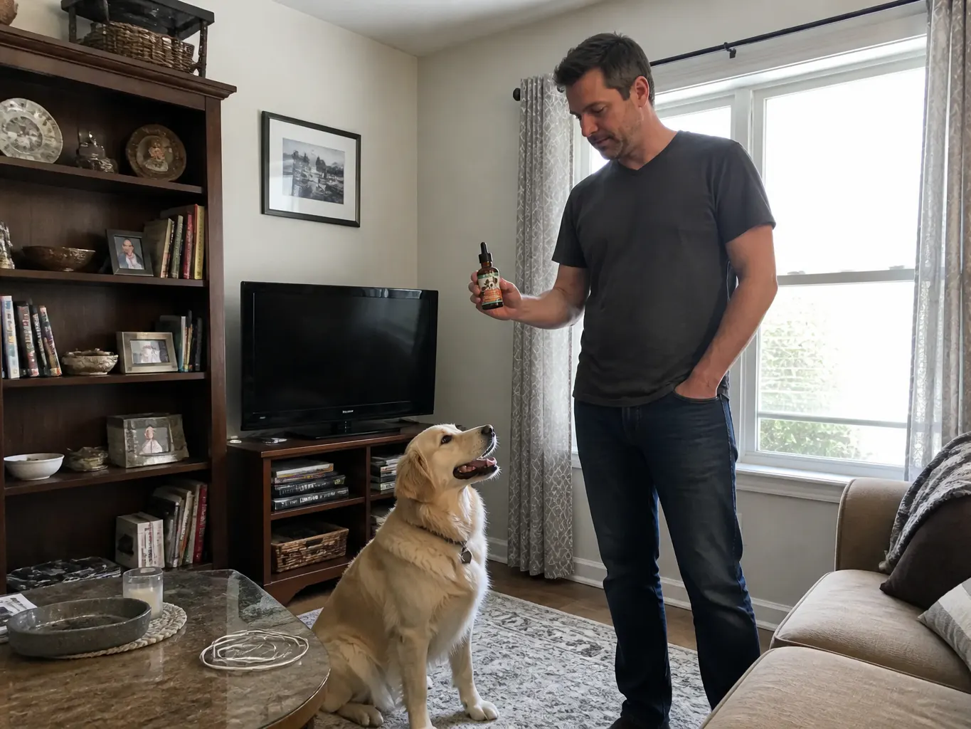 Warren K.'s pet with Ventra