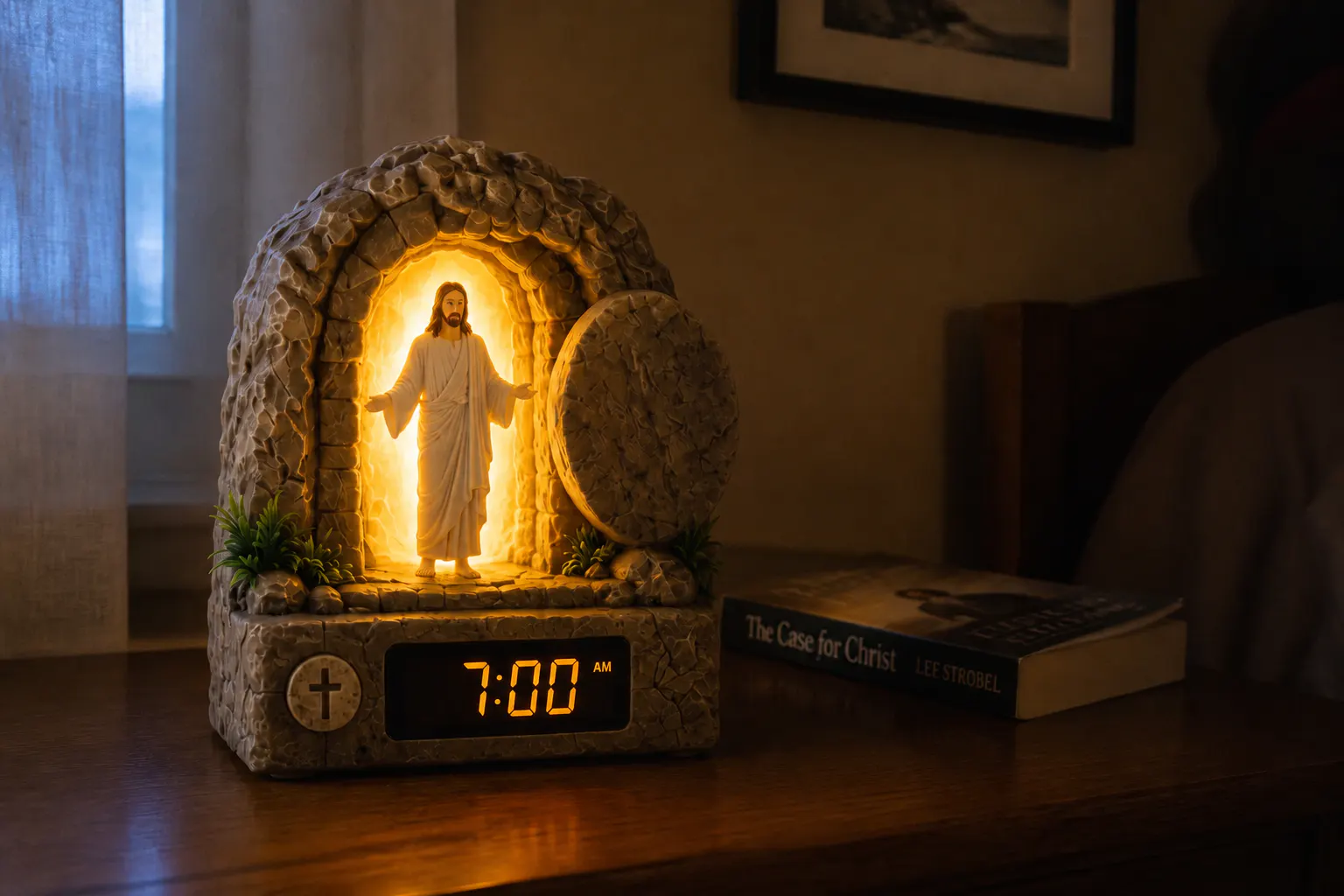 The Illuminated Christ Figure