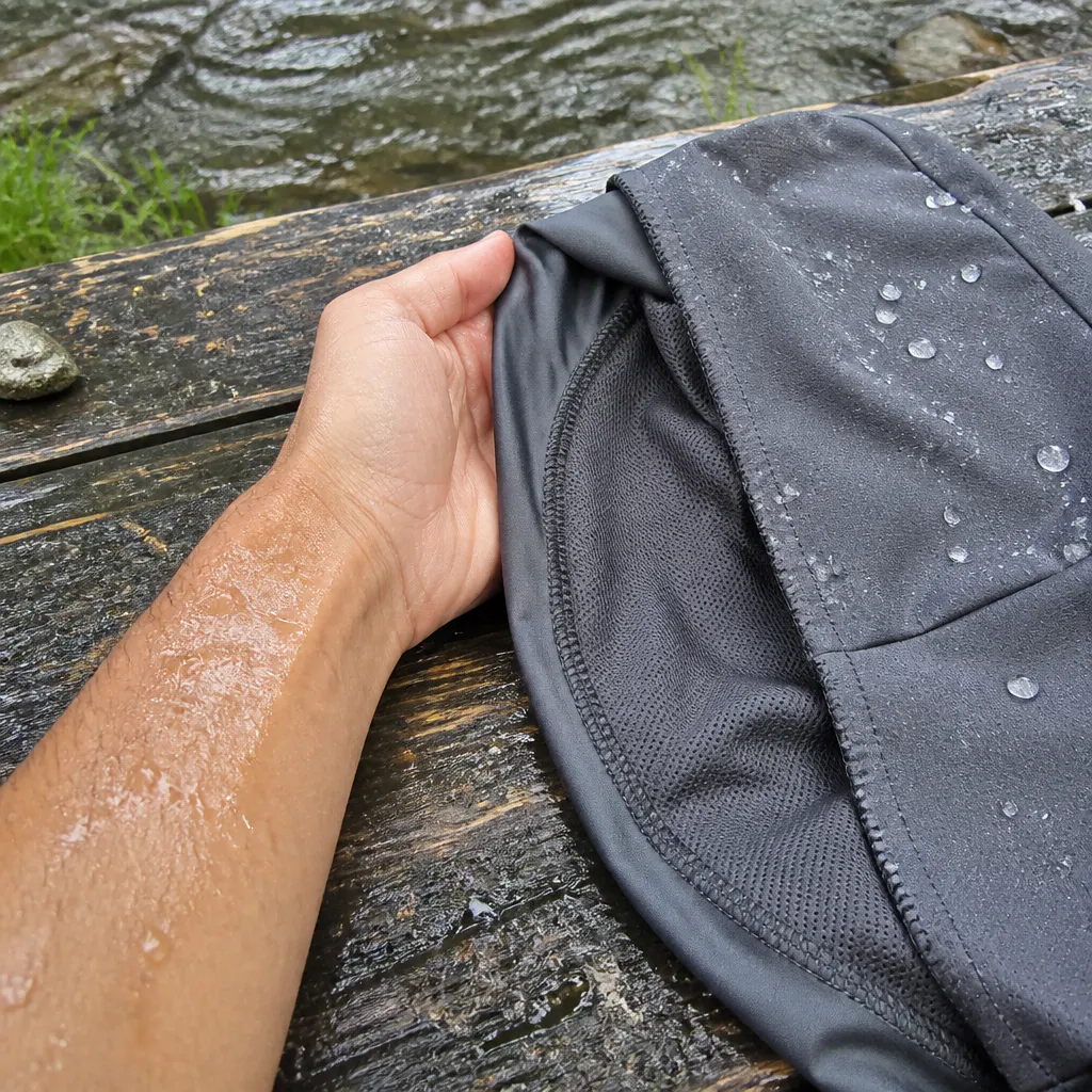 Moisture-wicking lining
