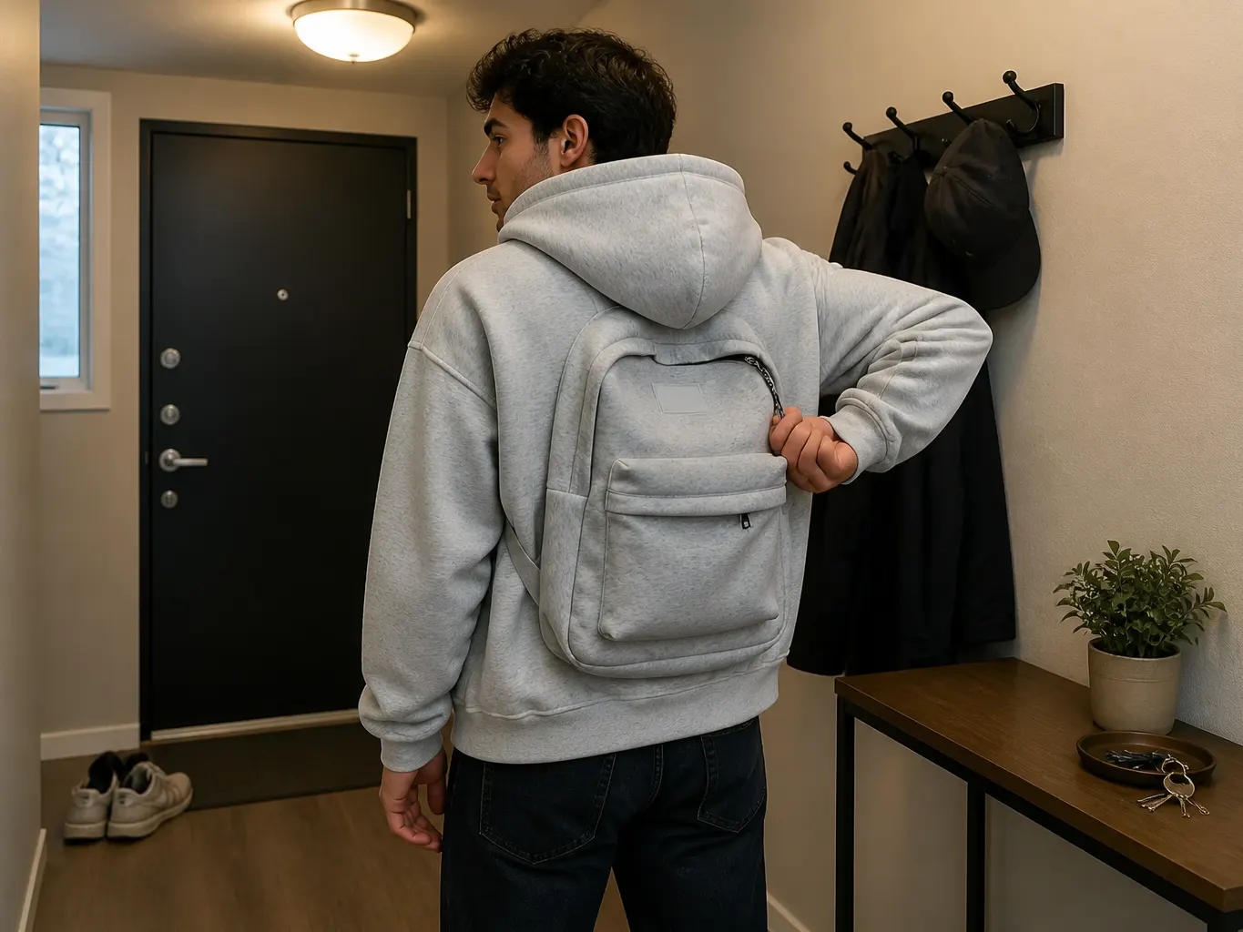Wear it like any zip-up