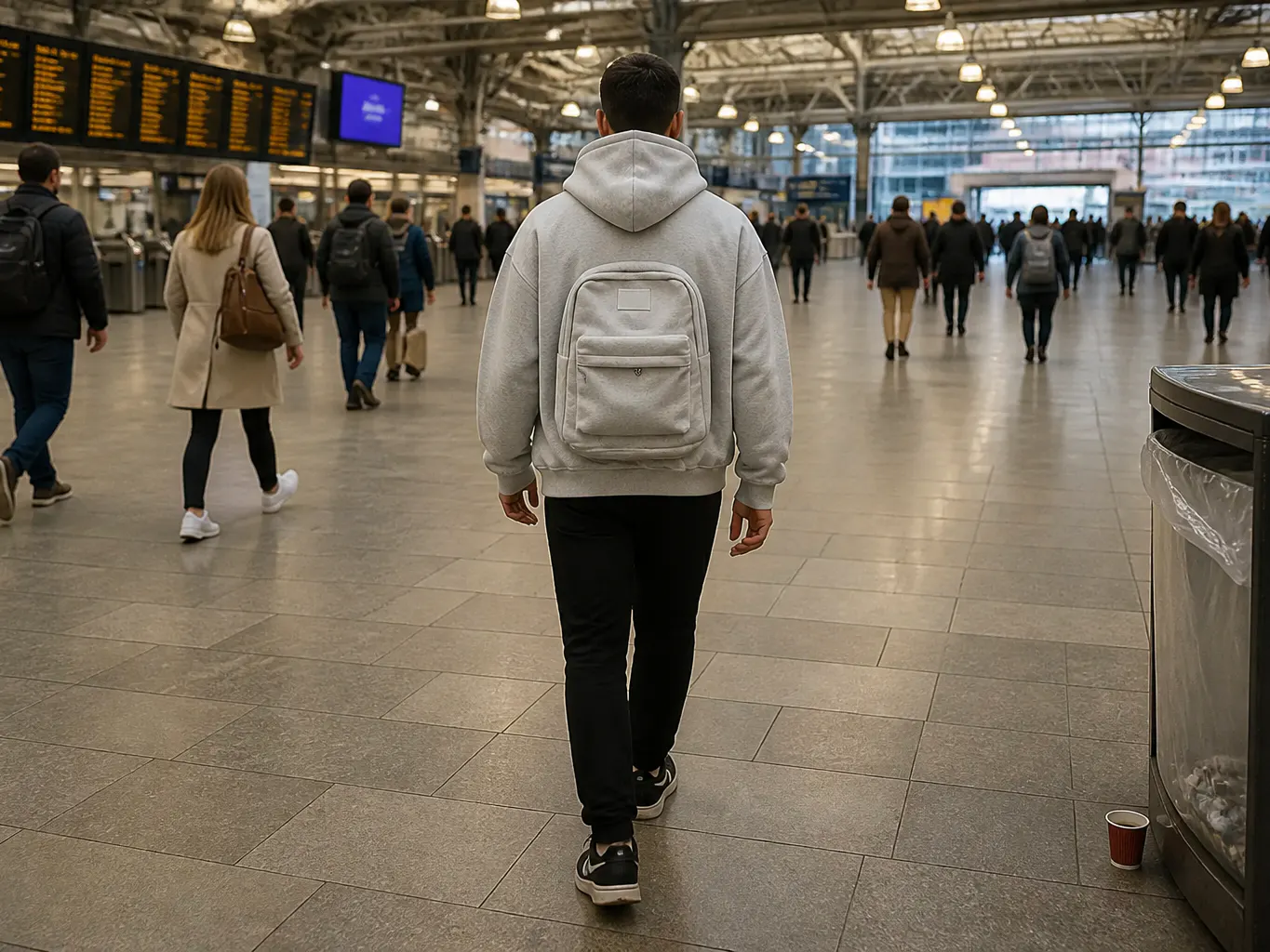 Zip it and keep walking