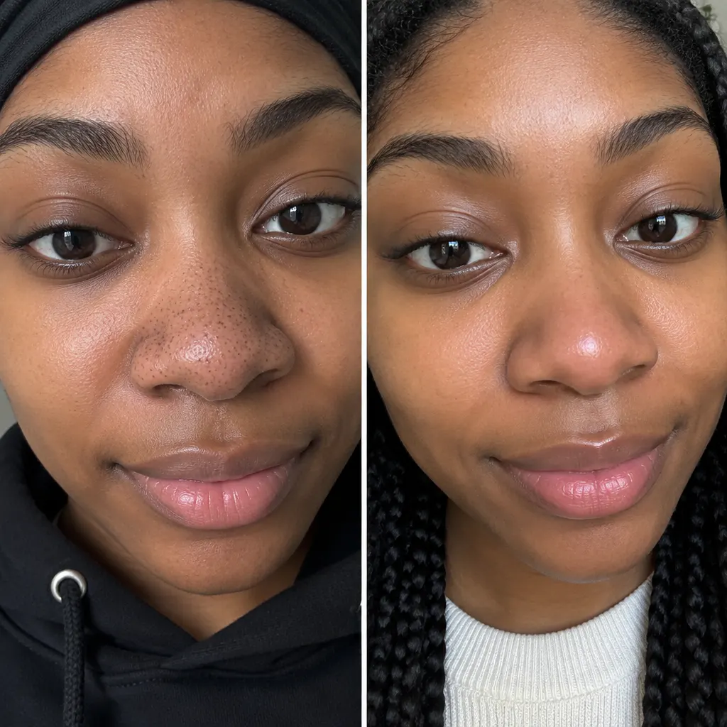 Before and after - Amara J.