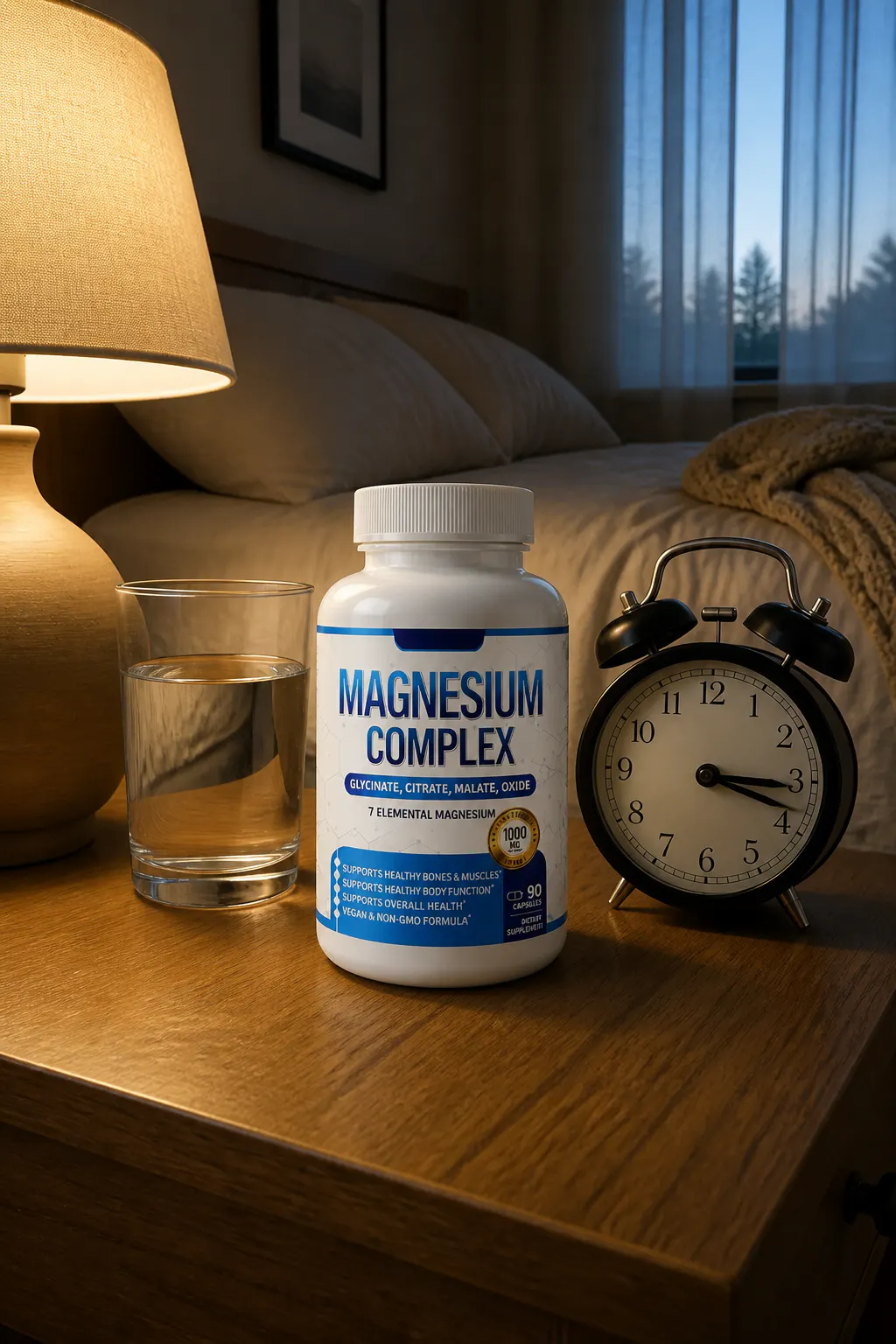 Ventra MagCalm 7-in-1 magnesium complex bottle