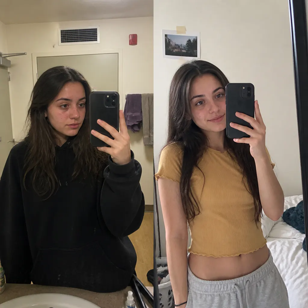 Before and after - Alexis T.
