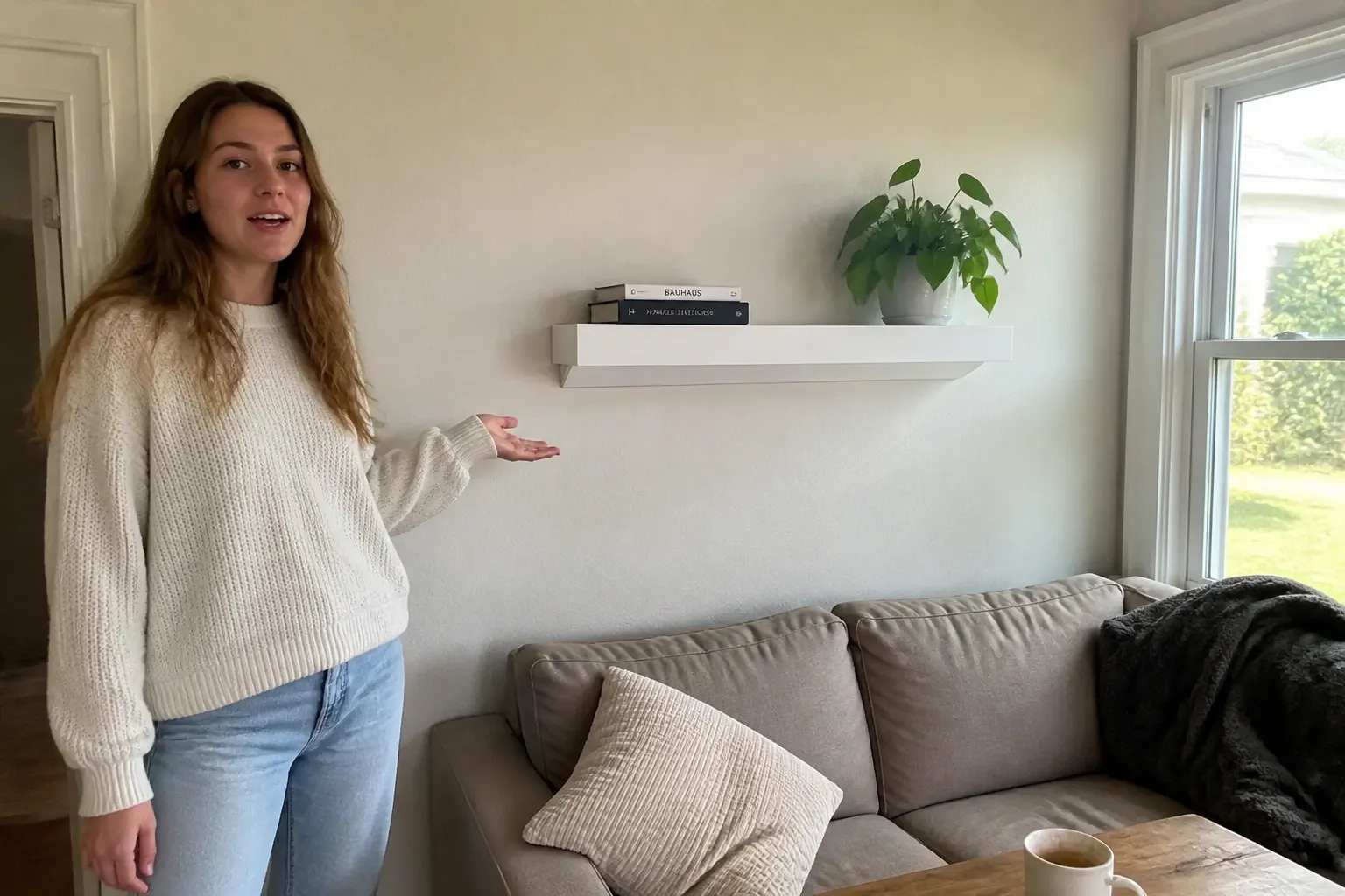 Lauren B.'s Ventra shelf in their room