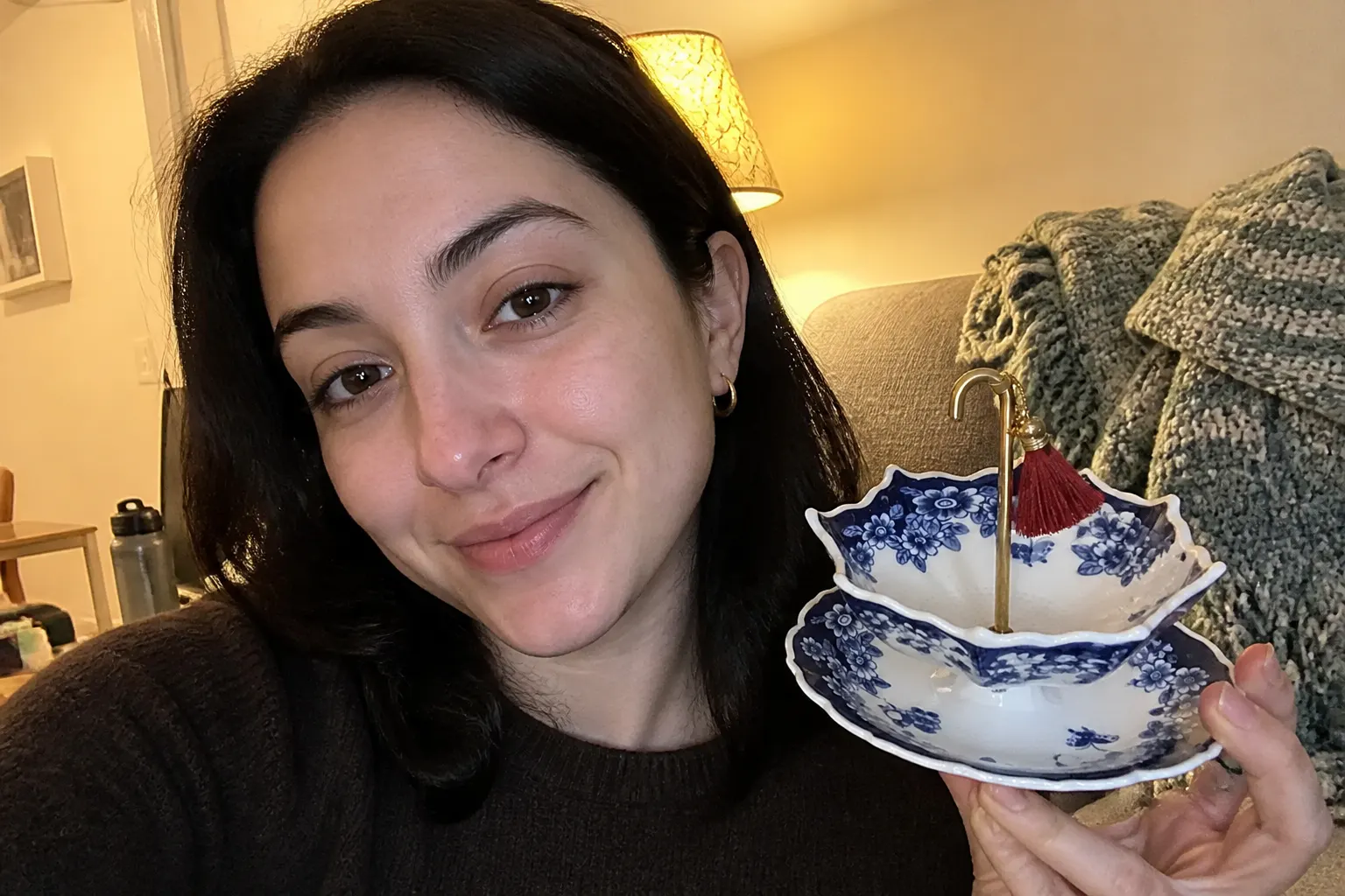 Sarah M.'s umbrella tea strainer