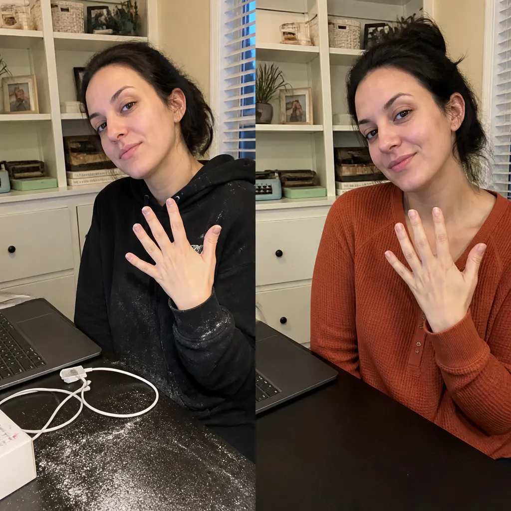 Before and after - Danielle O., Salon Owner