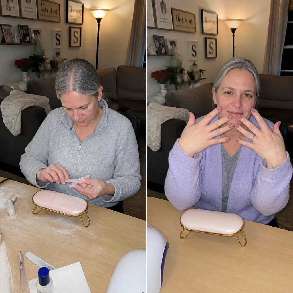 Before and after - Aaliyah T., Nail Artist