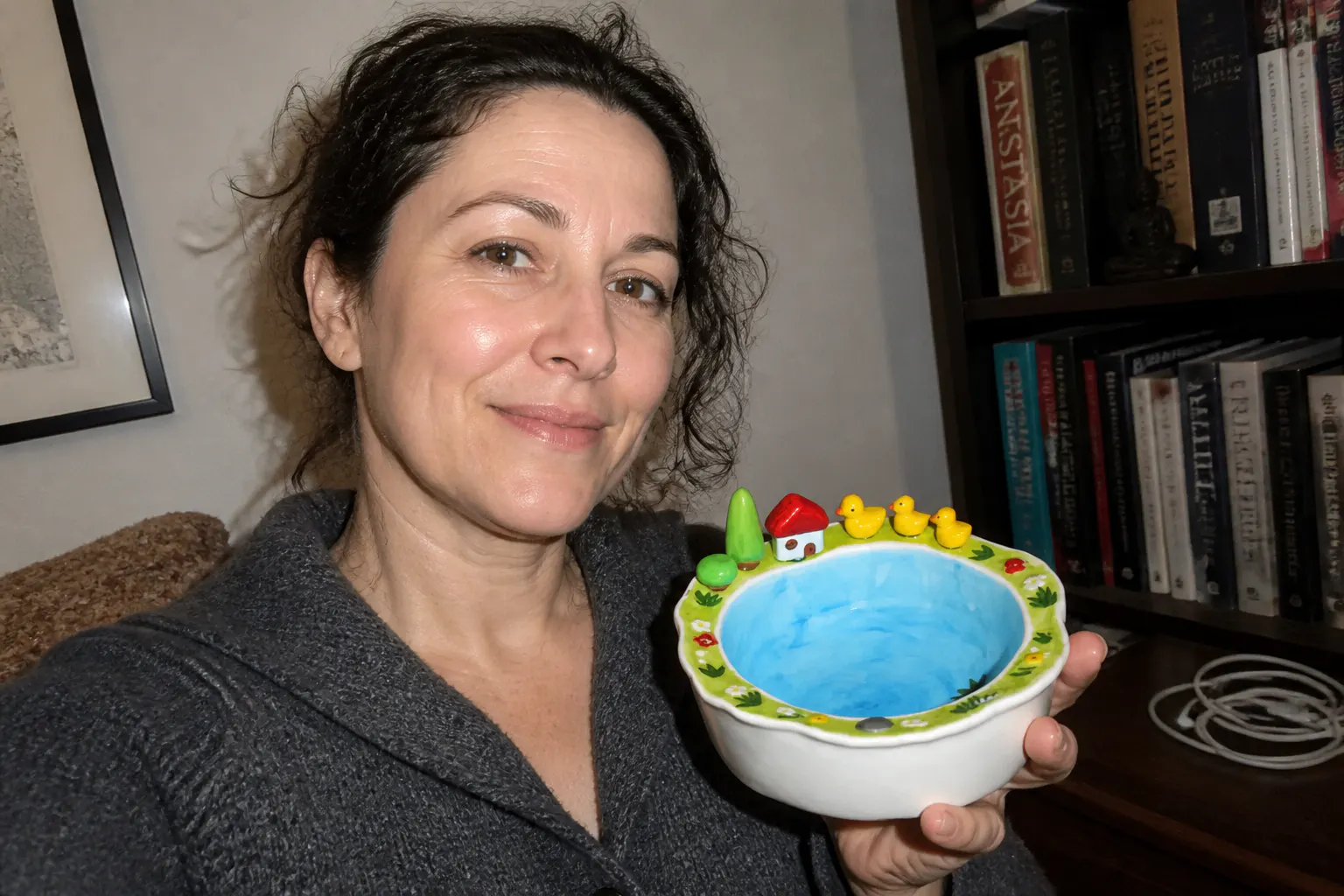 Priya D. - the bowl in their home