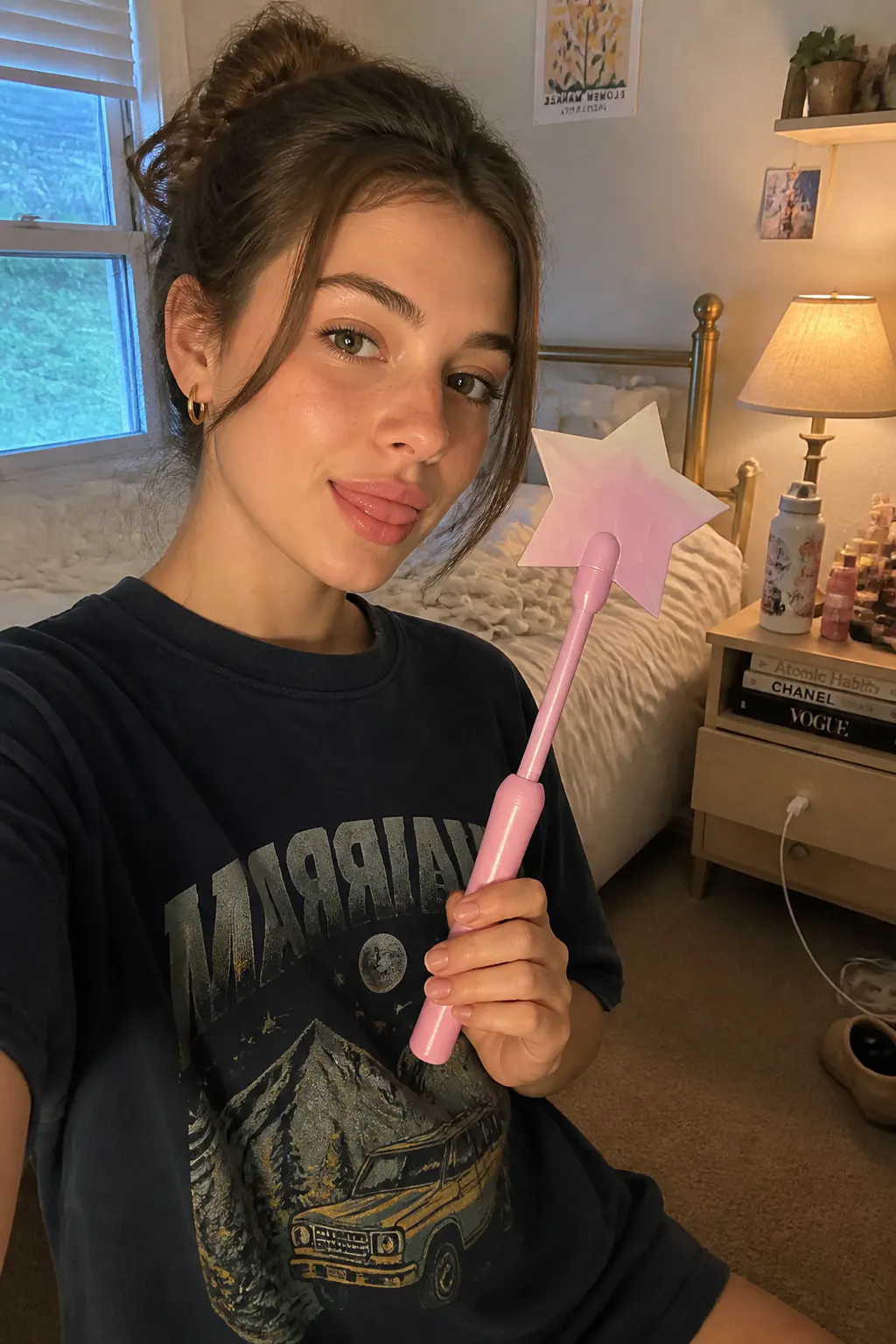 Pink wand