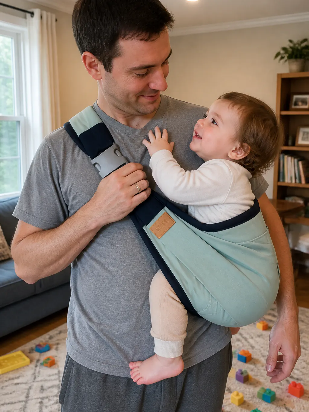 Customer photo - child in the sling