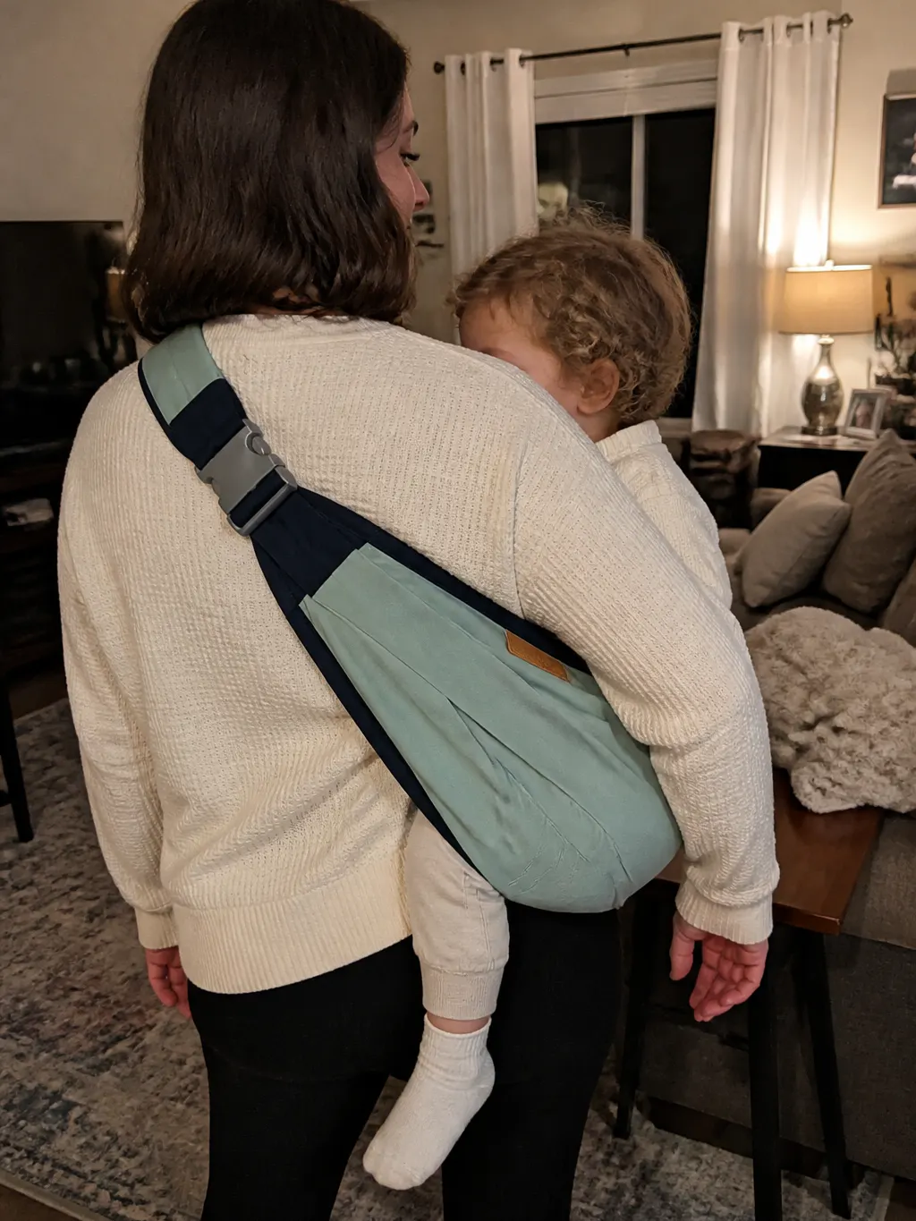 Customer photo - child in the sling