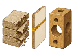 Cat pawing into the wooden nail box on the floor beside a couch