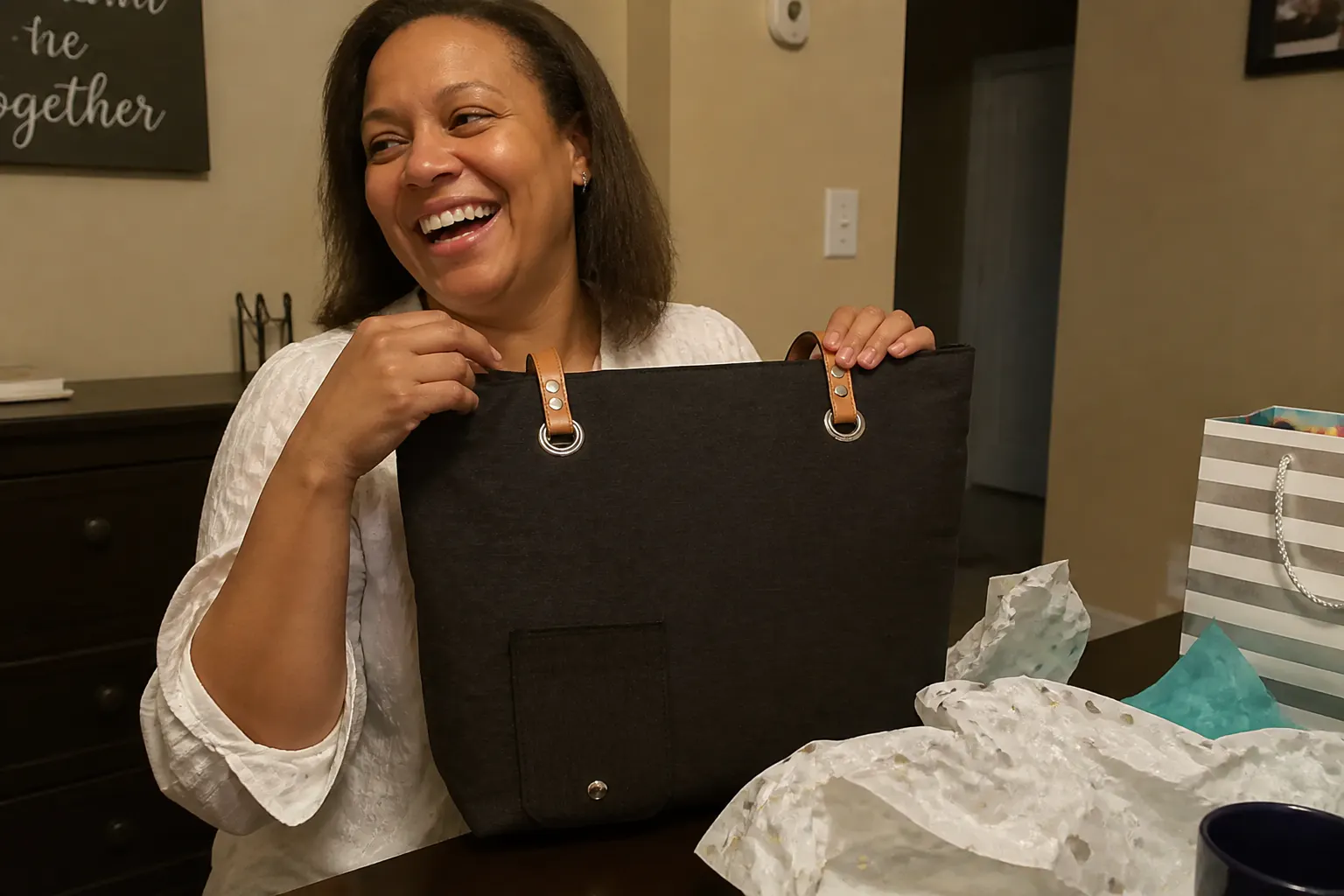 Brianna J. with the Ventra tote