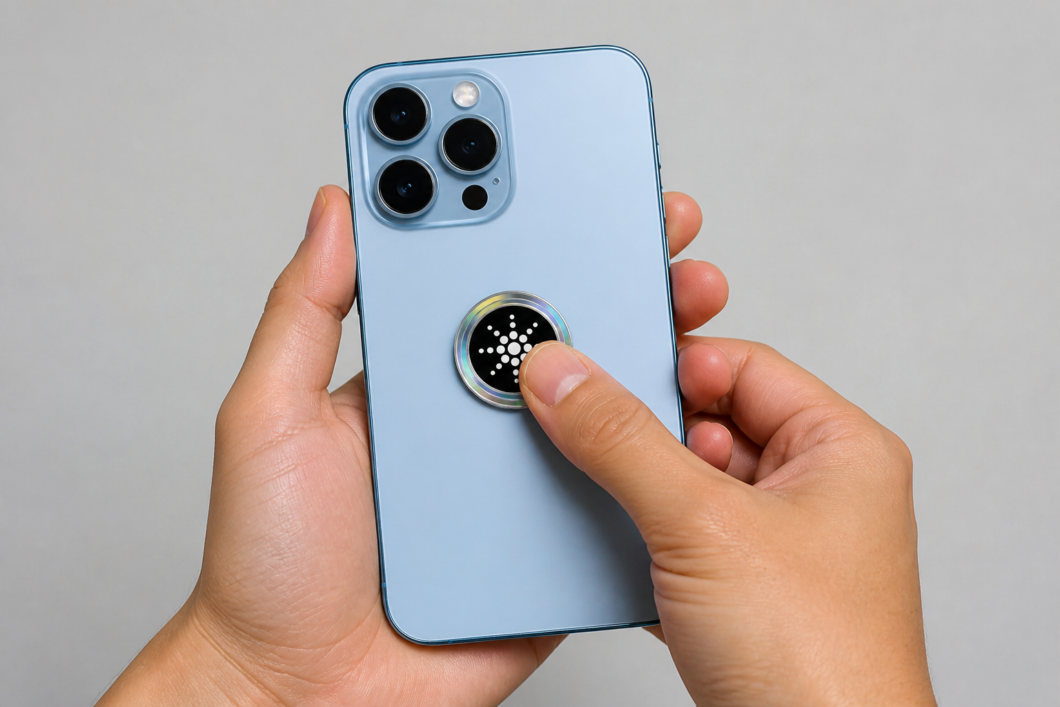 Peel, stick, and your phone is untouched