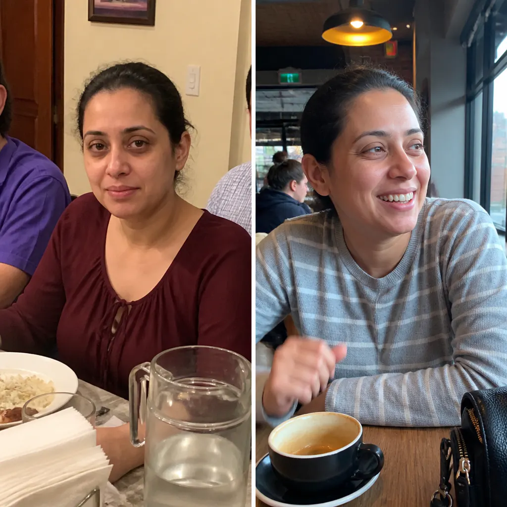 Before and after - Tanya B.