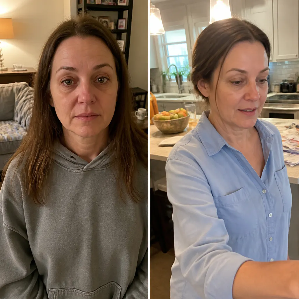 Before and after - Marisol V.