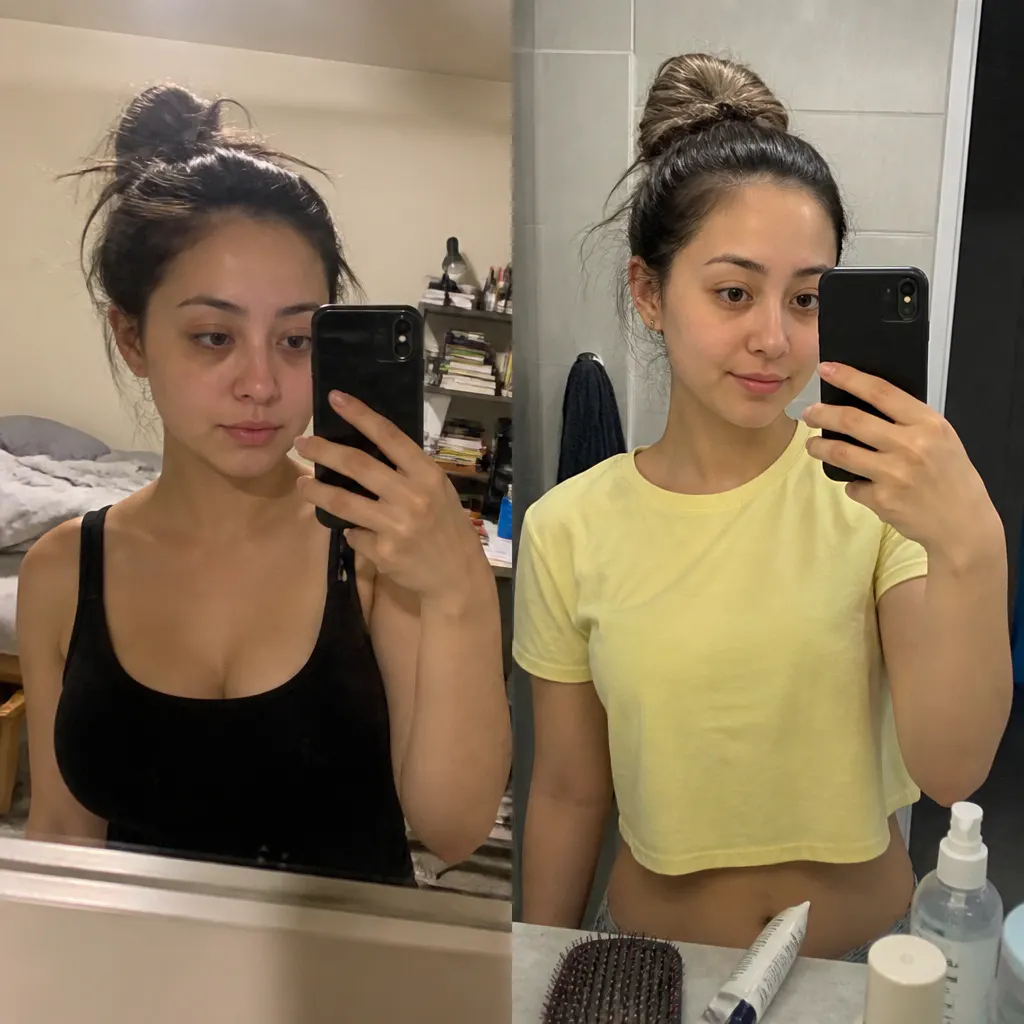 Before and after - Grace L.