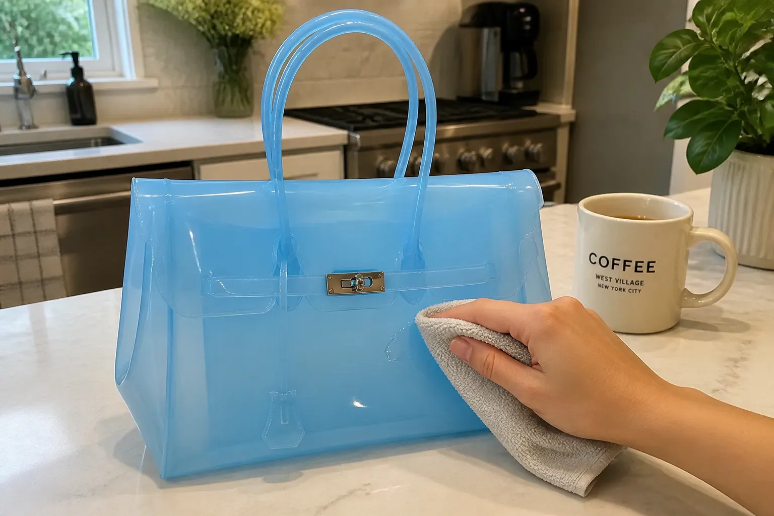 Waterproof jelly that wipes clean